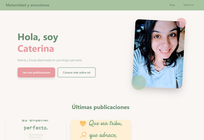 Maternidad y Emociones